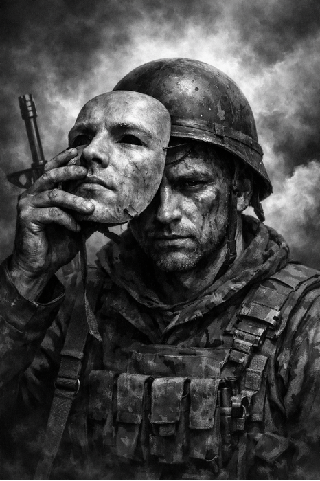A máscara do velho soldado