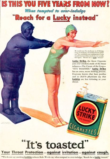 Iconic Ads: Lucky Strike — Reach for a Lucky, by Vejay Anand