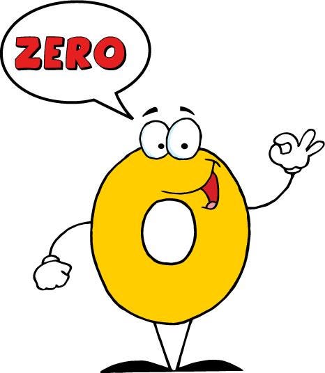 Why do we not like saying zero ? by Mike Milazzo Medium
