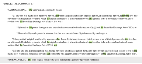 美国国会近期加密货币相关法案梳理