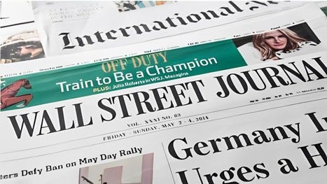 The Wsj Subscription Deal for Aspiring Entrepreneurs - New Subscription ...