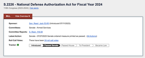 美国国会近期加密货币相关法案梳理