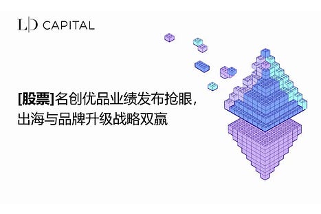 LD Capital: [股票]名创优品业绩发布抢眼，出海与品牌升级战略双赢