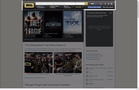 Heuristics Evaluation for “Imdb”. We all are familiar with the website…, by nishesh jaiswal