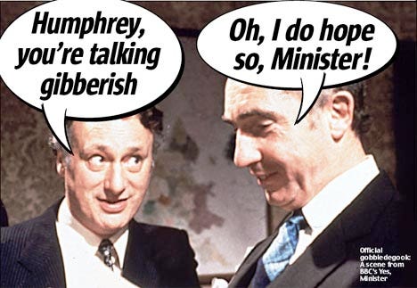 Max Weber: Yes Minister!