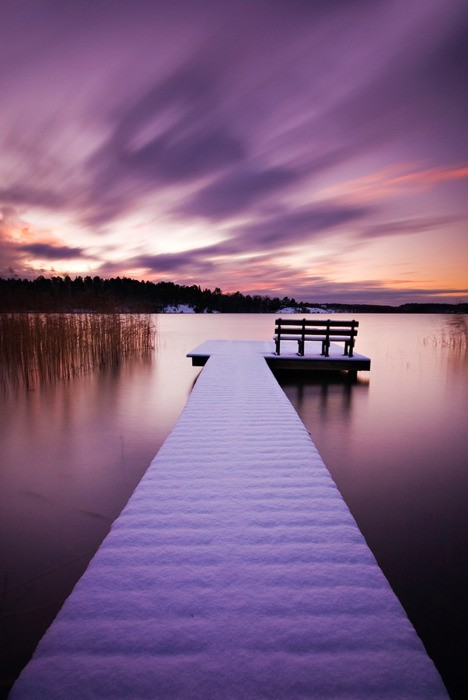 Winter Jetty, Stockholm, Sweden