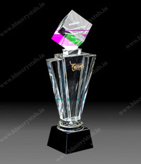 Crystal trophies possess the right substance to emanate vibrancy