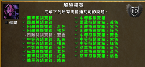 [WoW] 成就攻略 — 解謎菁英