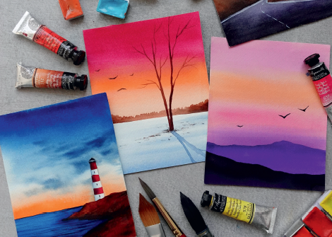 This Year, Give the Gift of a Watercolor Landscape