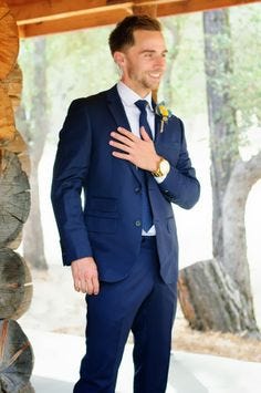 It's All About Navy Blue Suits and Elegance, by Choose Blue Suits