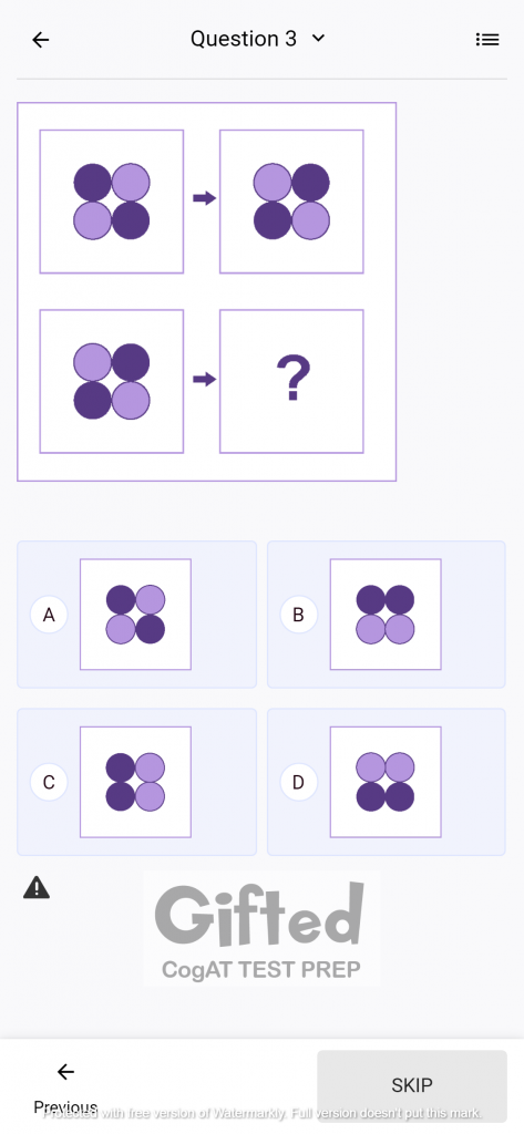 Online CogAT Non- Verbal Practice Test for Grade 1 | by Noopur Joshi | CogAT  Practice Questions for K-2 | Medium