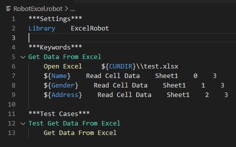 วิธีดึงข้อมูลจาก Excel ด้วย Robot Framework | by In the rain | Medium