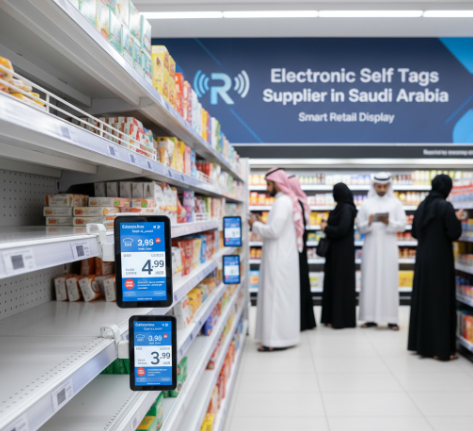 Electronic Shelf Tags Supplier in Saudi Arabia — Smart Retail Display
