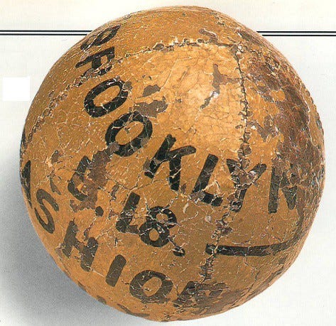 From Family of Charles De Bost: Fashion Race Course trophy ball, Game One