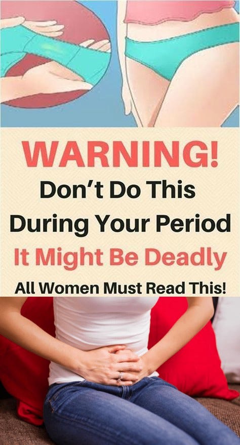 Dont Do These 6 Deadly Things During Periods Ijok Marina Medium