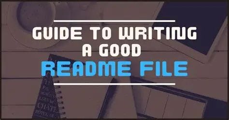 Crafting Effective Readme Files For Github Projects A Beginner