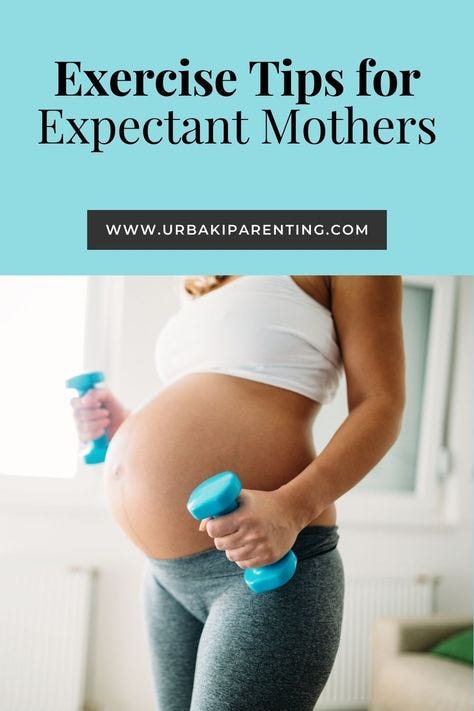 Picture of Safe Workouts During Pregnancy. Practising physical exercise during ...