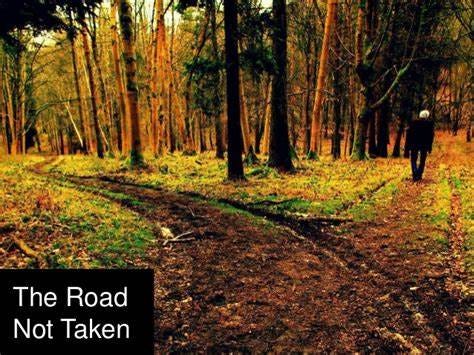 Robert Frost, You & The Road. We all have read Robert Frost’s famous ...