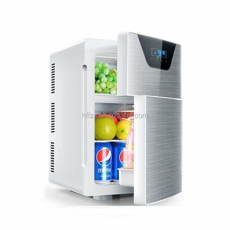 Subcold Eco75 Mini Fridge White, Table-Top Model, Counter-Top Fridge, Solid Door with Ice-Box, Lock & Key