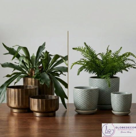 Metal Planters vs. Ceramic Planters: A Complete Buying Guide
