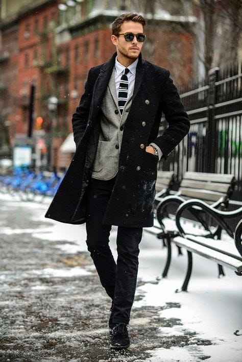 10 Best Ways To Style Winter Suit Outfits This Season - Mutiar - Medium