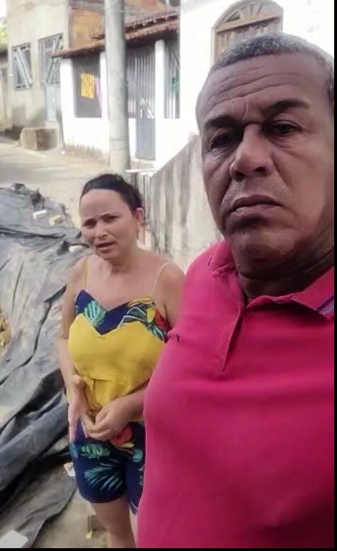 Vereador Bad Boy denuncia risco de deslizamento em comunidade do distrito de Coqueiros