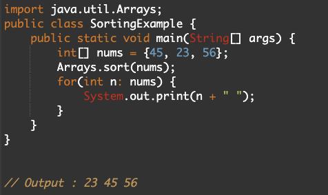 Difference between Arrays.sort() and Collections.sort() - Amit - Medium