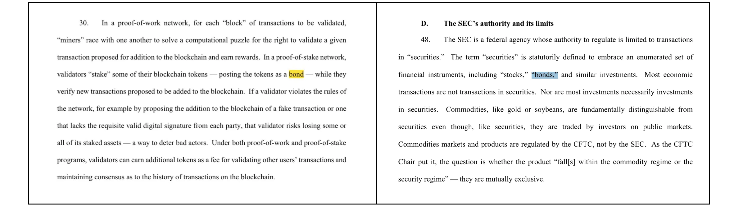 Bond, Ethereum Bond. Why staking ≠ bonding. | by CleanApp | Crypto Law  Review | Medium