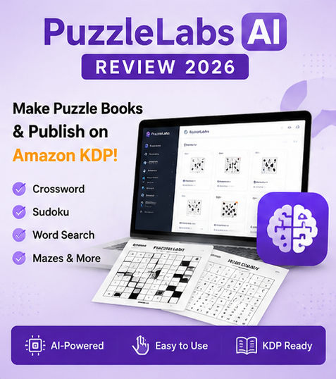 PuzzleLabs AI Review 2026: The AI Tool That Makes Amazon KDP Puzzle Publishing Easy