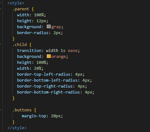 JavaScript : Create Progress Bar With Animation In 3 Simple Steps | by ...