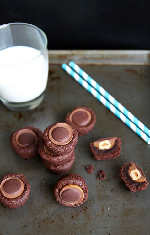 Toffifee Brownie Bites LeelaLicious