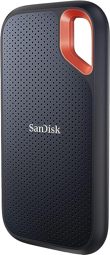 SanDisk 1TB Extreme Portable SSD — Up to 1050MB/s, USB-C, USB 3.2 Gen 2, IP65 Water and Dust Resistance, Updated Firmware — External Solid State Drive — SDSSDE61–1T00-G25. || latest technology || technology || hard drives || best hard drives 2024 || smart technology .