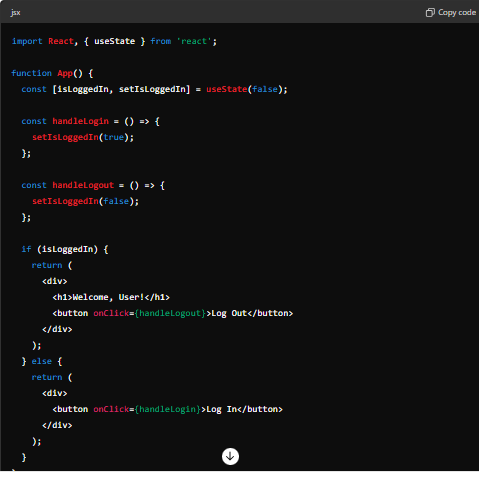 Conditional Rendering In React :. Conditional rendering in React allows ...