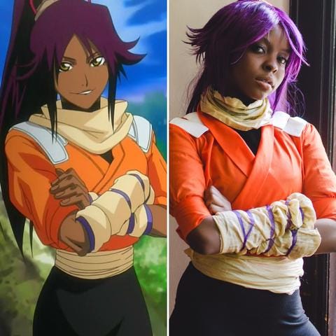 7 Awesome Black Anime Character Halloween Costume Ideas | by My Black  Clothing | Medium