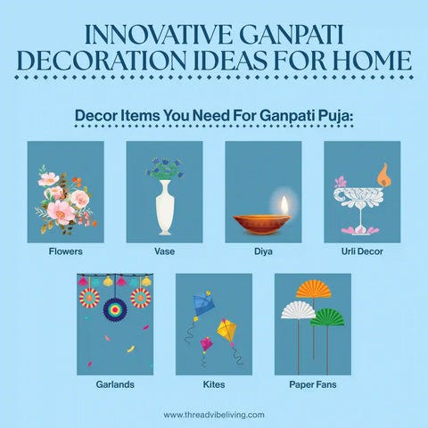 Creative Ganpati Decoration Ideas for Your Home