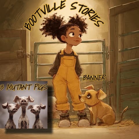 BOOTVILLE STORIES: THREE LITTLE MUTANT PIGGIES