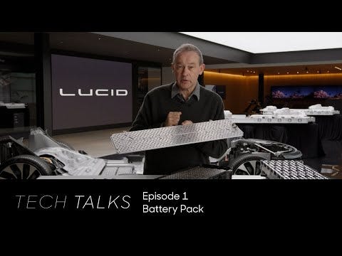 Battery Tech Talk From Lucid’s Peter Rawlinson – Self-Driving Cars