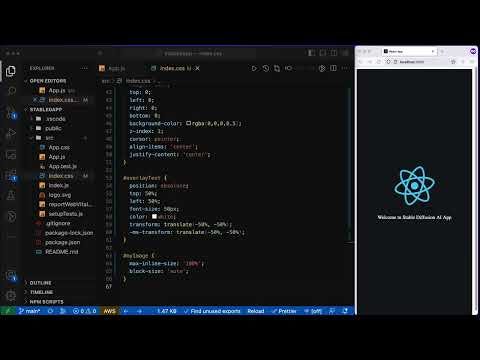 20. Updating React App for prompt input - Rupesh Tiwari Blogs - Medium