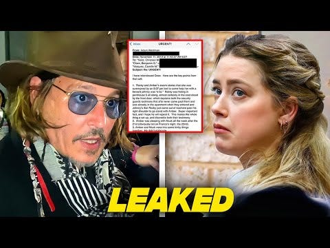 Celebrity — Amber Heard’s Master Plan Revealed via Leaked Email - VIBES