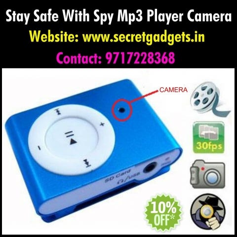 Stay Safe With Beautiful Spy Mp3 Player Camera | by Arti Tagore | Medium