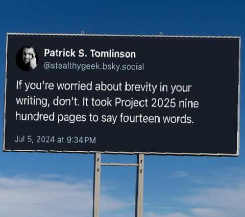 The specter of Project 2025 looms as a critical juncture for Democracy ...