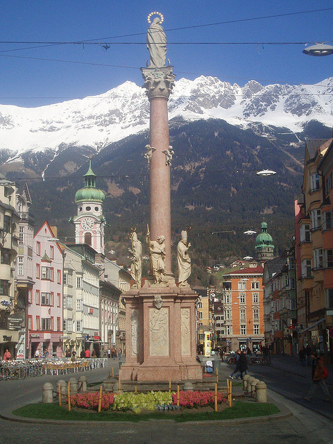Maria Theresien Strasse, Innsbruck, Austria