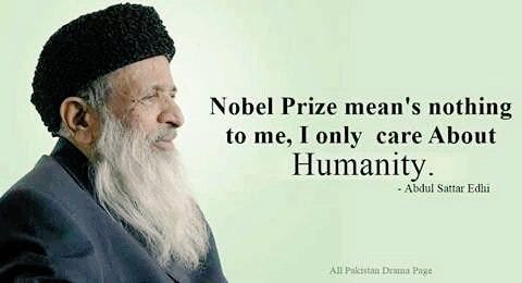 Edhi and ME !. An Inspirational Story | by Syed Inam Shah | Medium