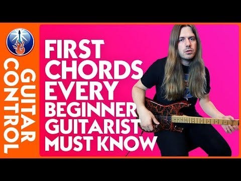 Guitar Chords for Beginners: First Chords Every Beginner Guitarist MUST ...