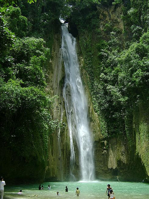 A tropical delight, Mantayupan Falls in Cebu, Philippines