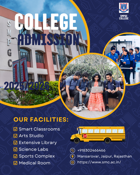 Leading Graduation College for BA, B.Com, B.Sc, and BCA — SMPGC Jaipur