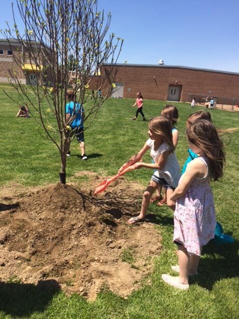 Earth Day and Arbor Day were celebrated at Indian Mills Elementary ...