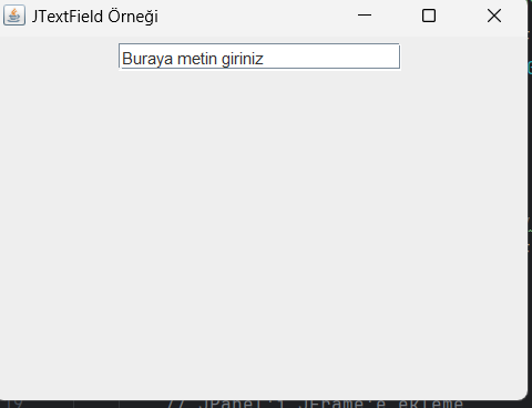 Java’da JTextfield nedir?. Javada JTextfield nedir?ne işe… | by Bugra ...