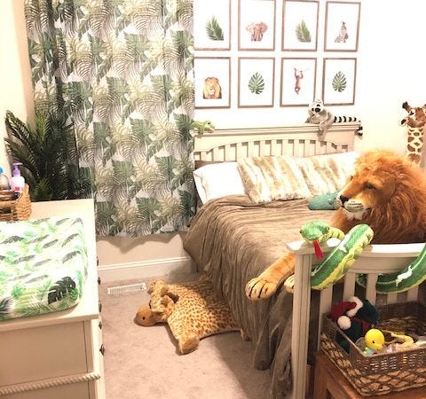 Where The Wild Things Are — Ideas To Create A Jungle Themed Toddler Room