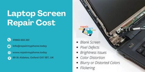 Cost of outlet laptop screen replacement